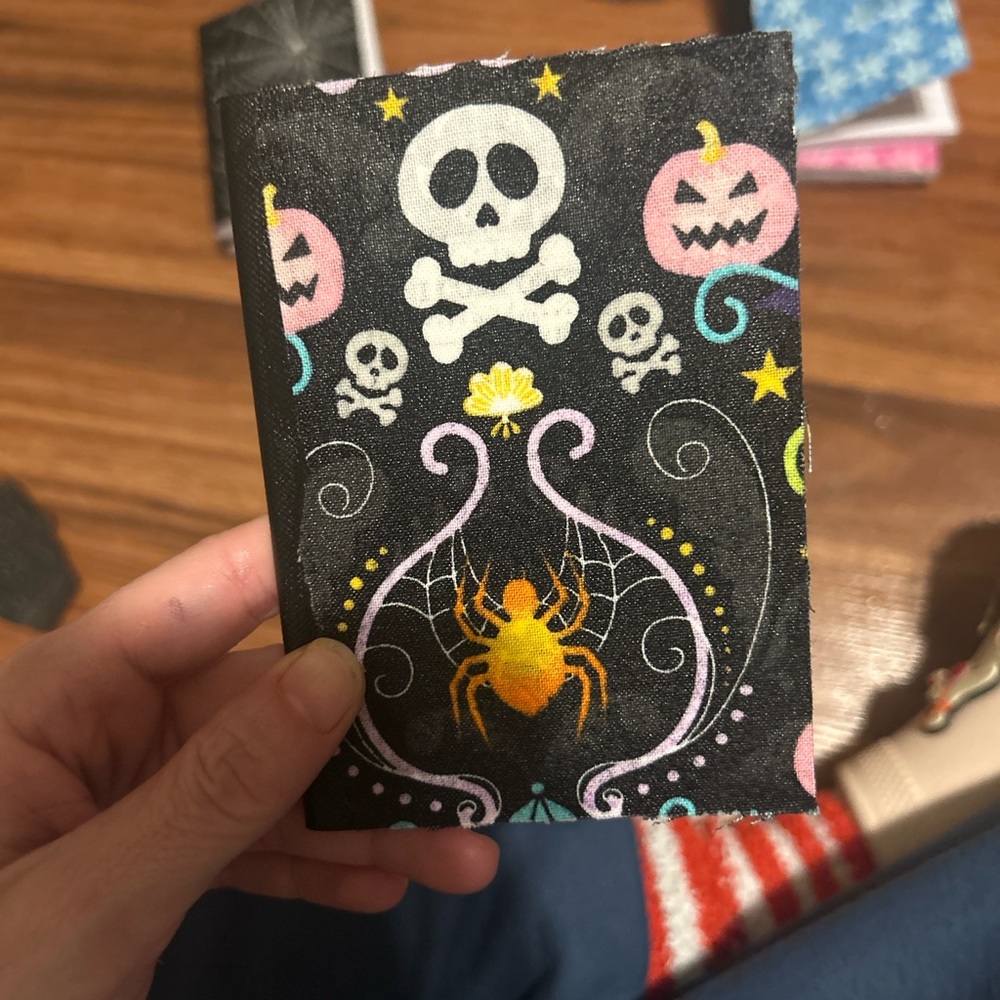 Halloween Themed Black Card Holder
